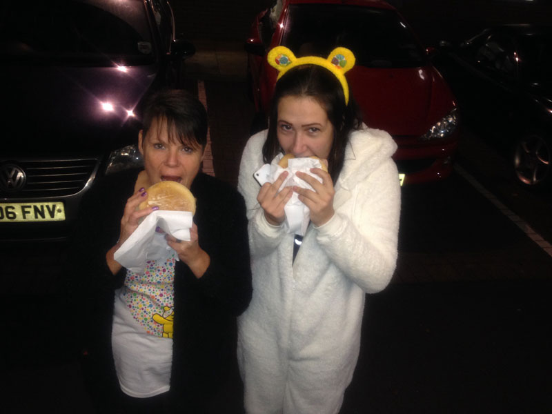 Burger Van Office Catering Children In Need