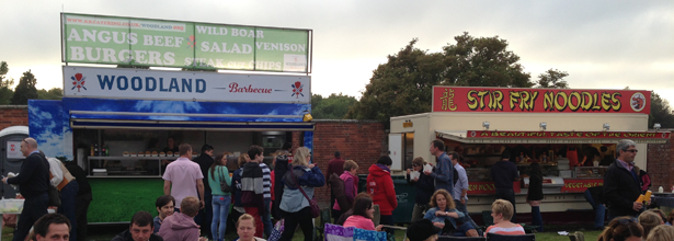 Woodland BBQ at forestry concert