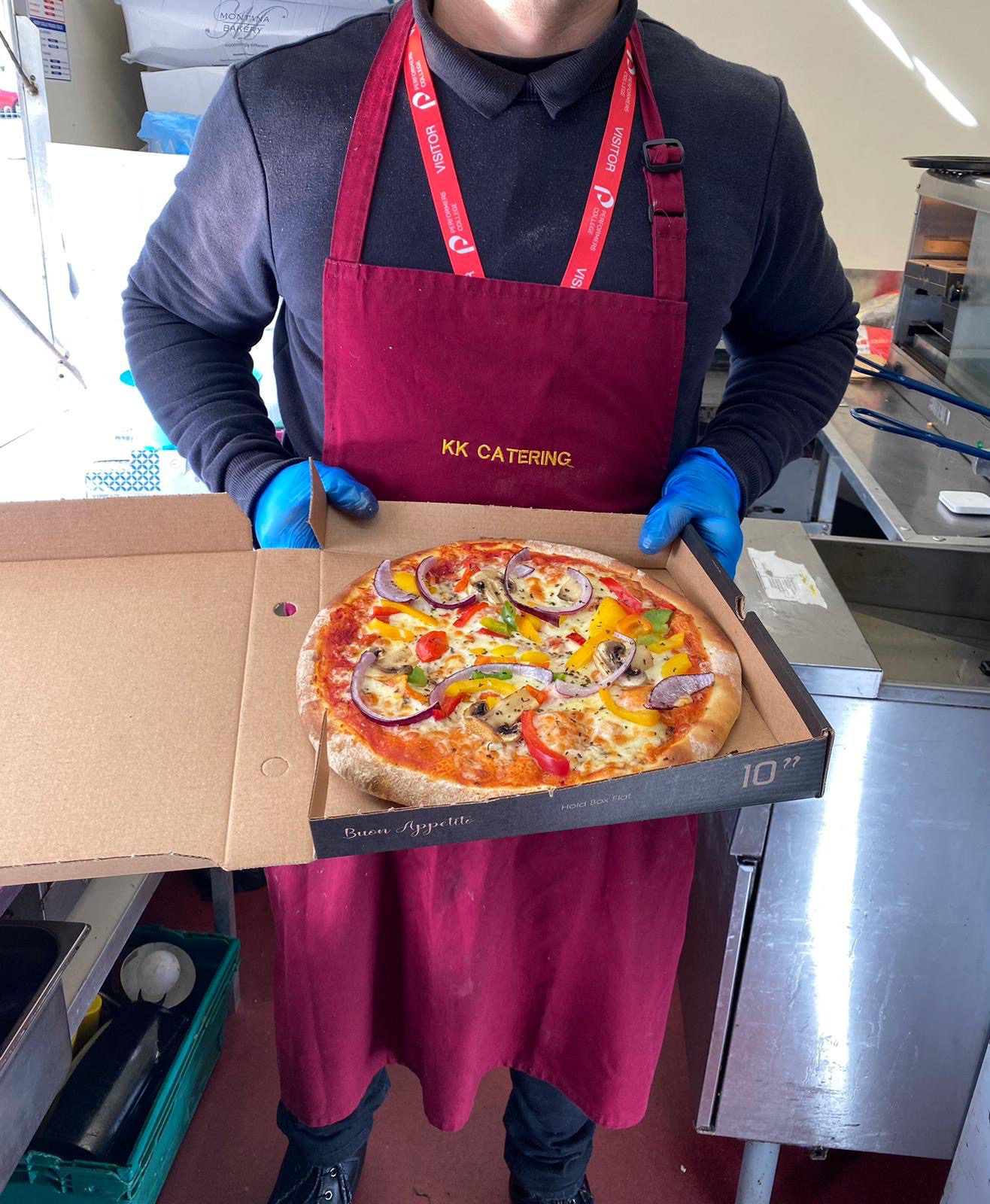 Pizza Van at an Outdoor Event